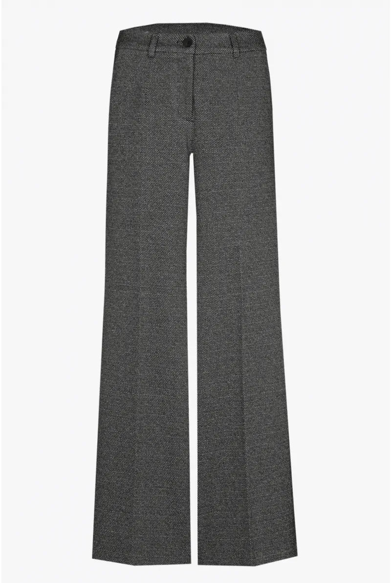 Broek met wijde pijpen en lurex