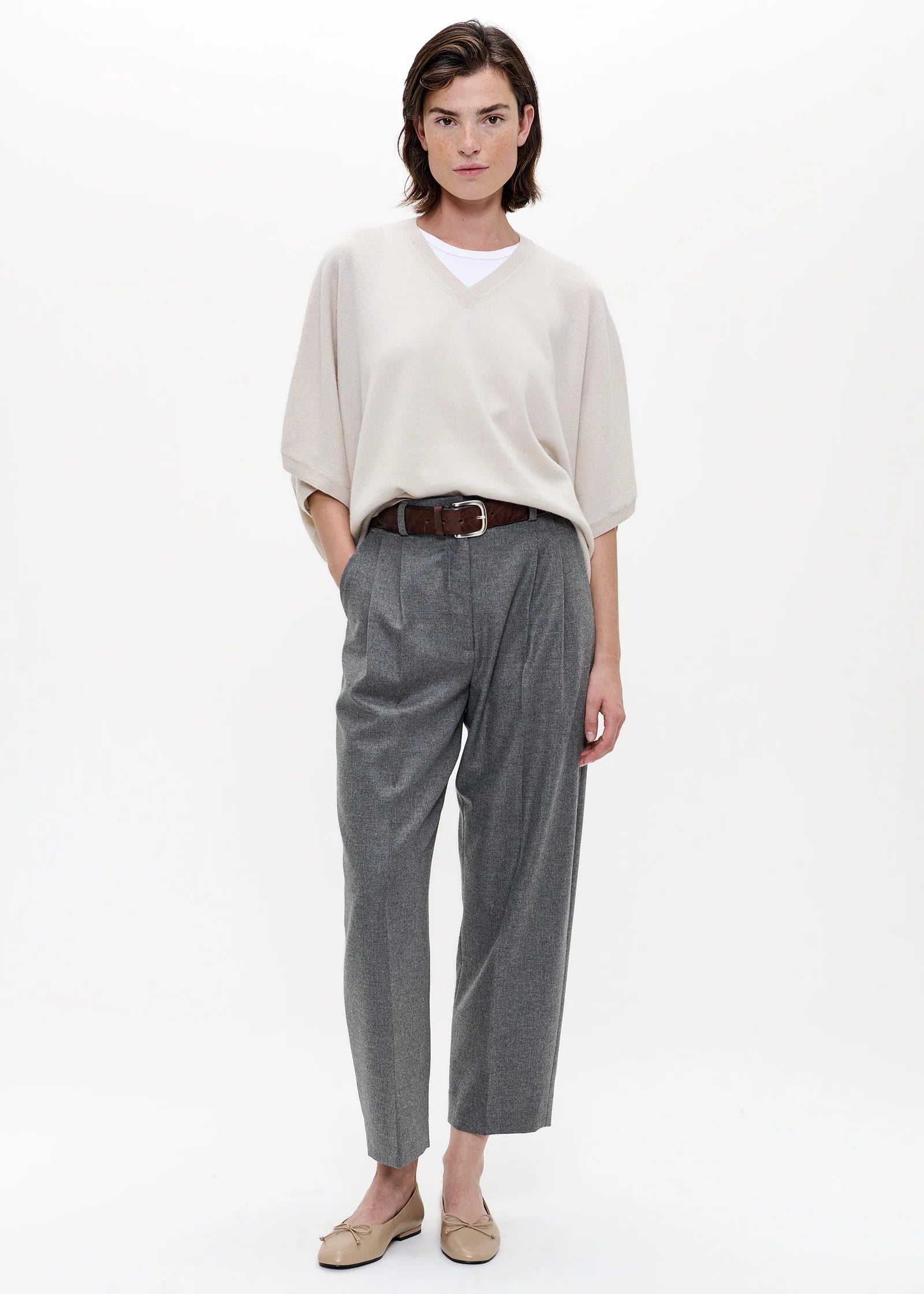 WOOL MIX DAKOTA PANTS