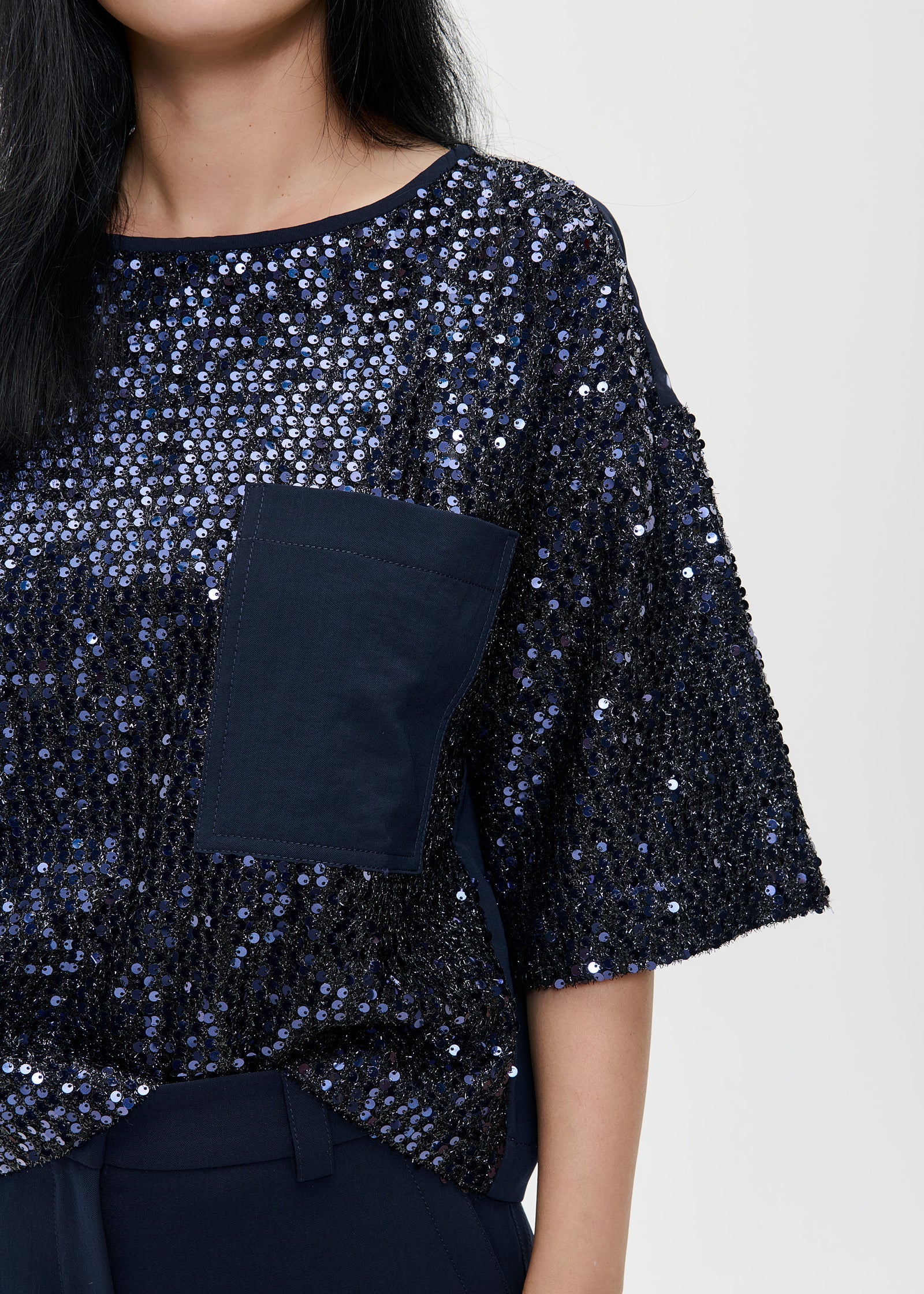 SEQUINNED TOP