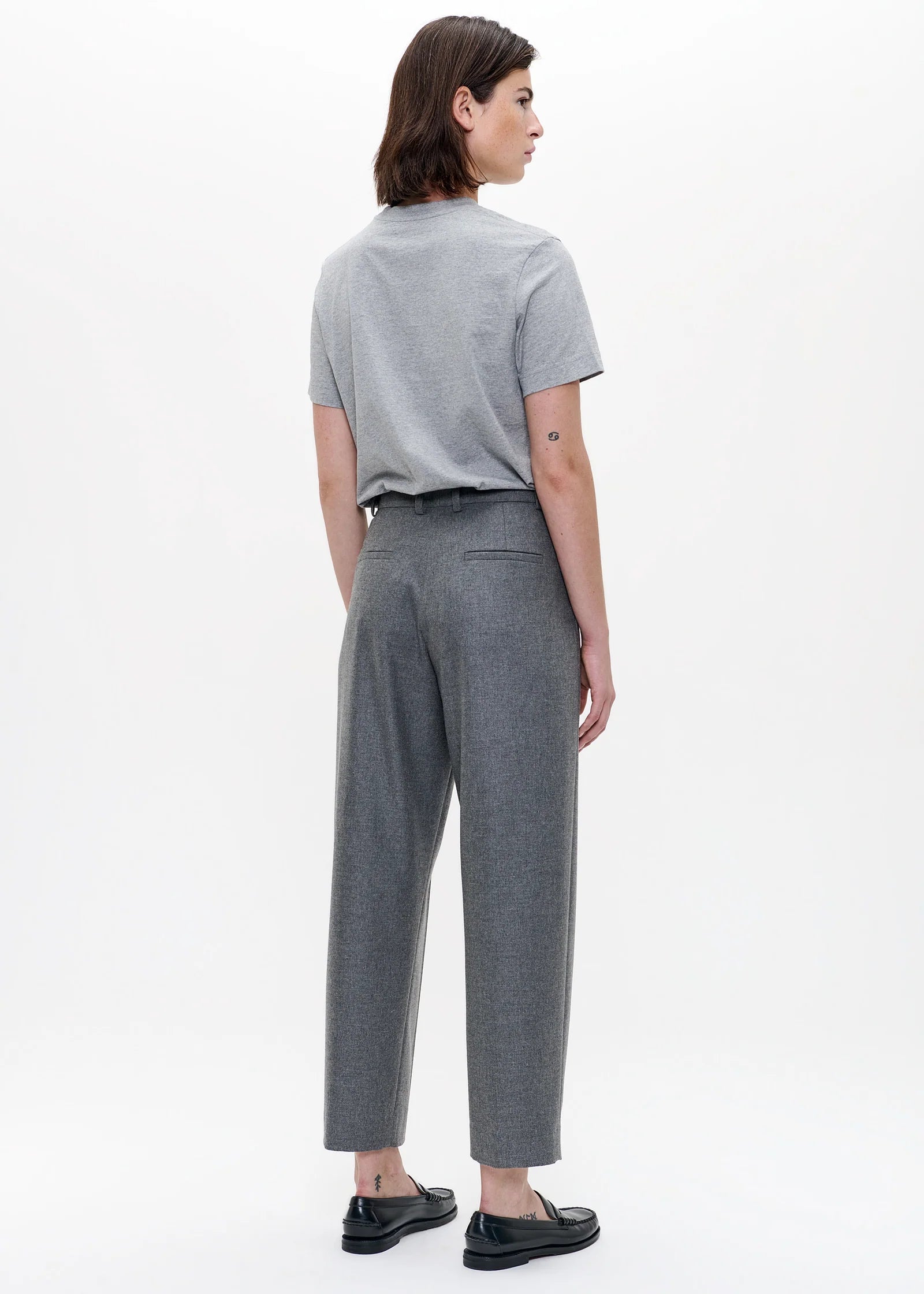 WOOL MIX DAKOTA PANTS